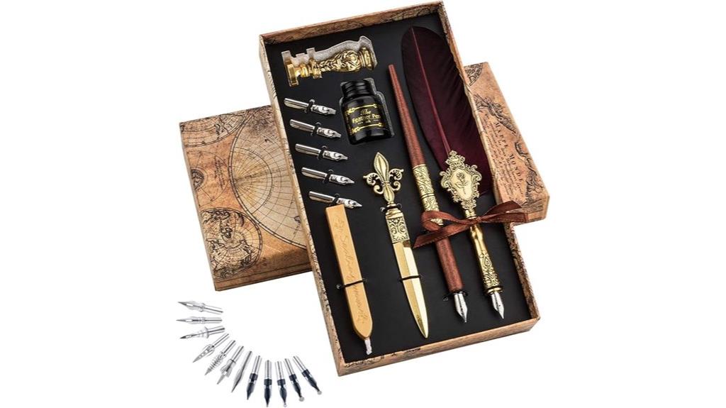 elegant calligraphy ink set