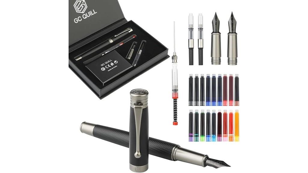elegant fountain pen set