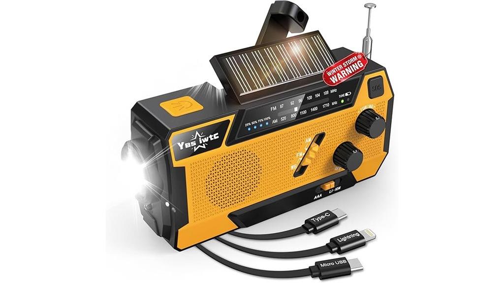 emergency radio with noaa