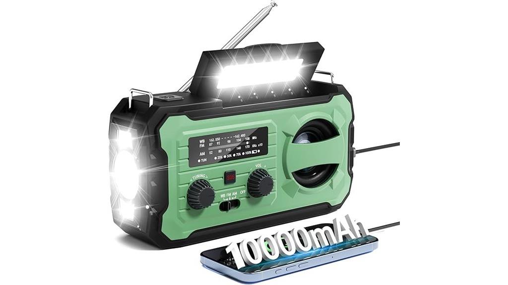 emergency radio with power bank