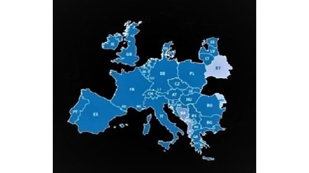europe garmin gps map