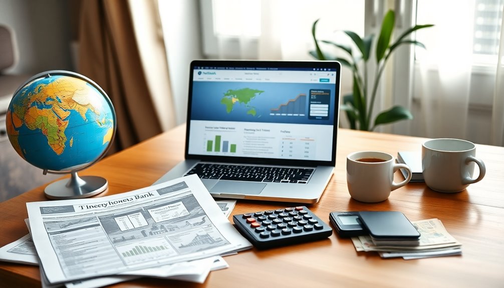 evaluate home country bank options