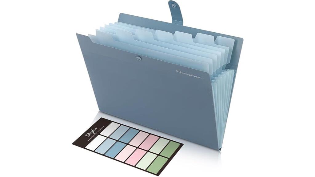 expandable multi pocket file