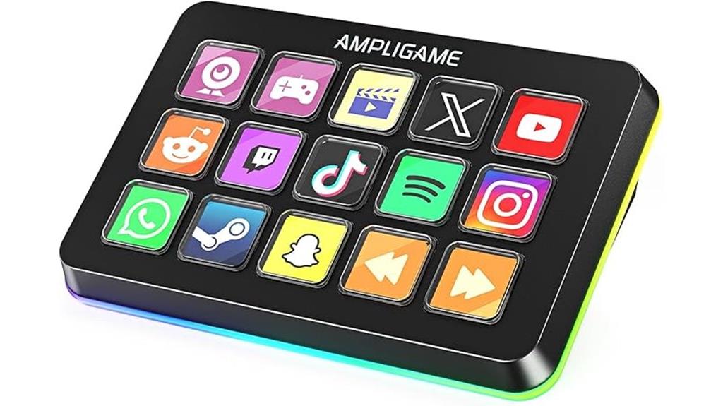 fifine stream controller macro