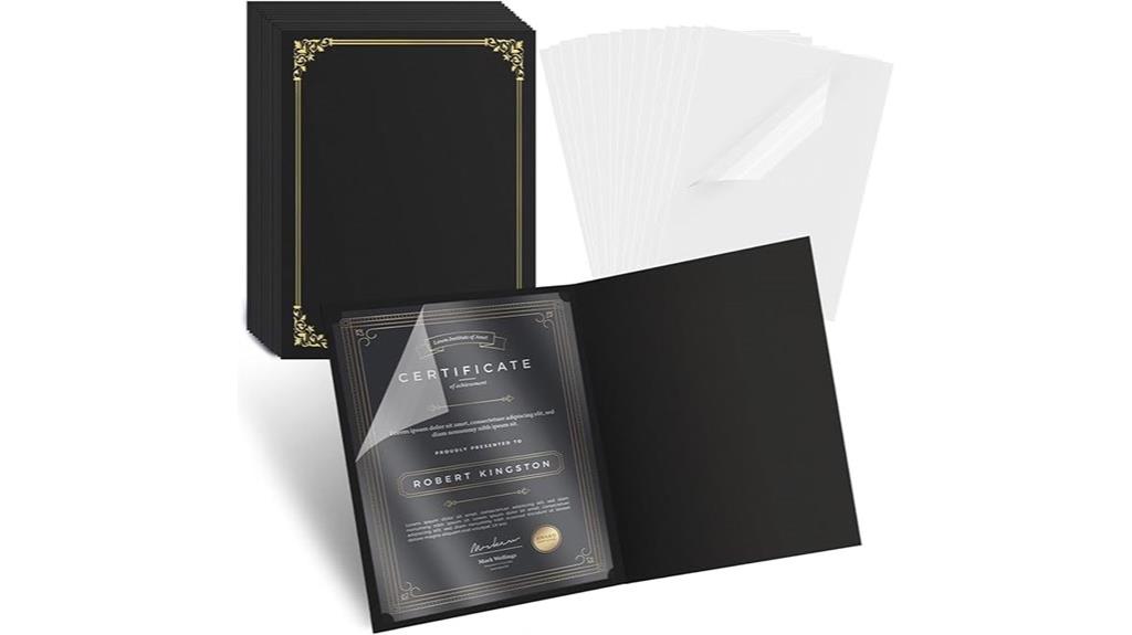 fifteen letter document holders