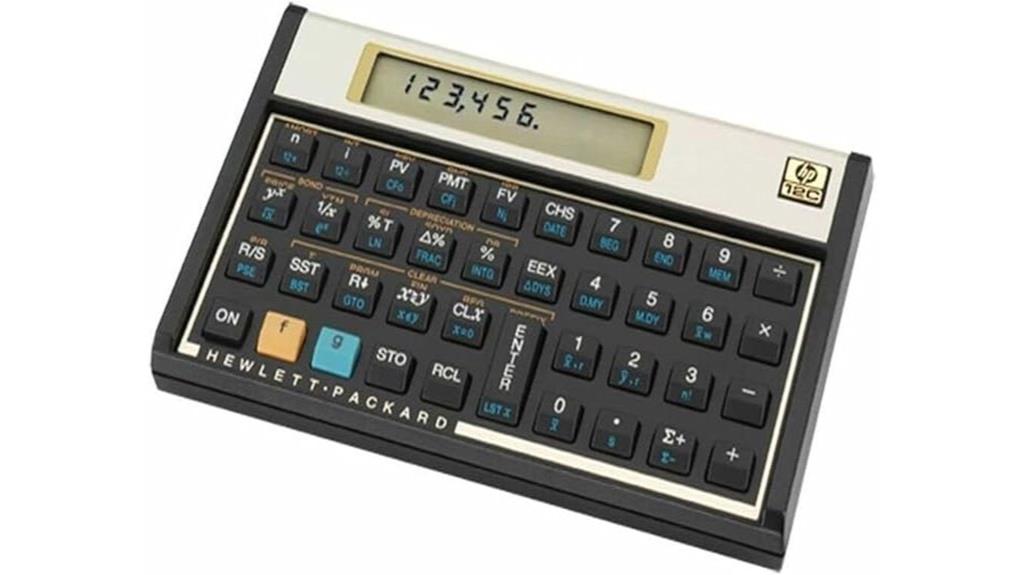financial calculator black gold