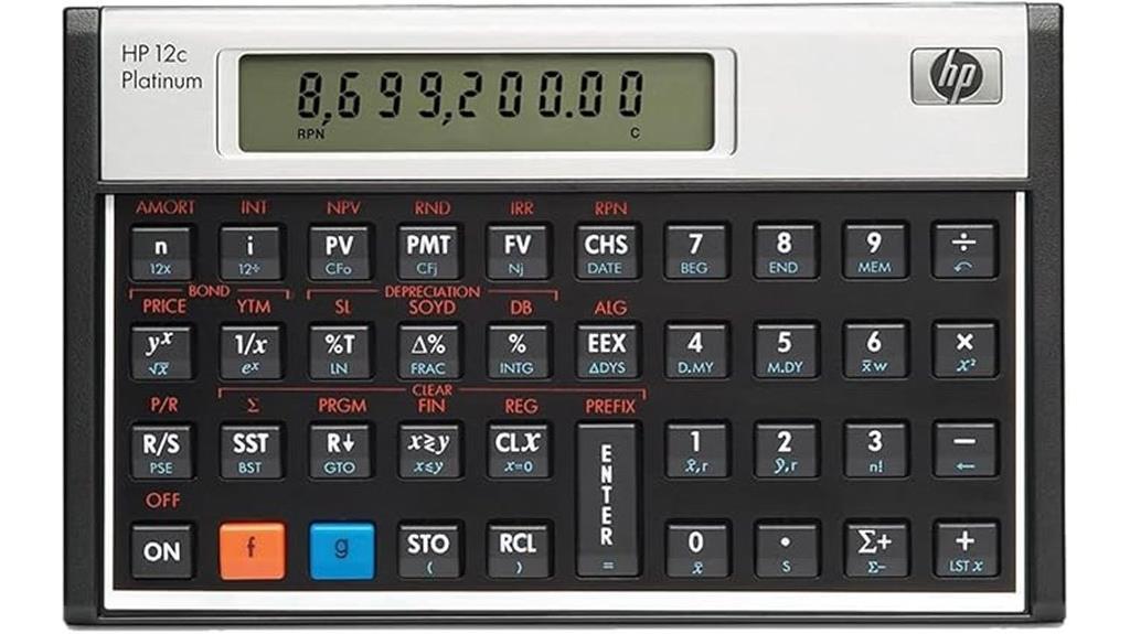 financial calculator for professionals