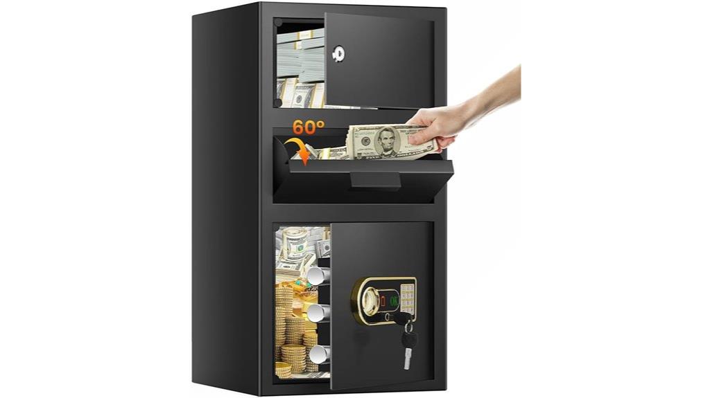 fireproof safe with drop slot