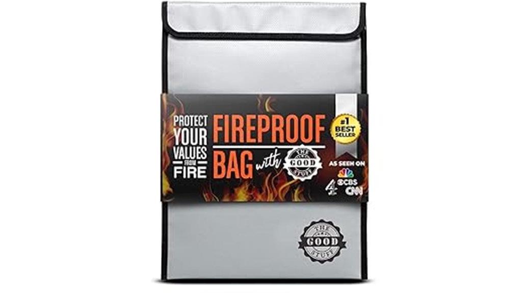 fireproof water resistant legal bag