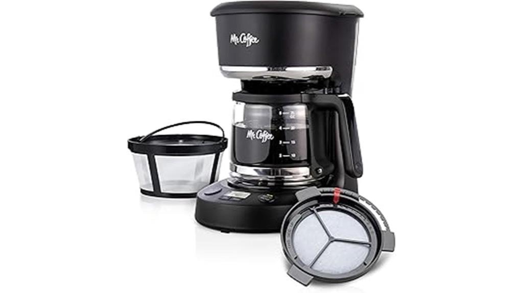 five cup programmable coffee maker