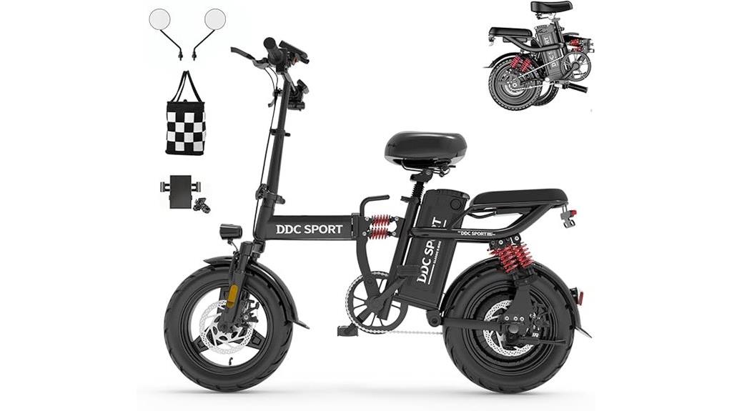 foldable 700w electric bike