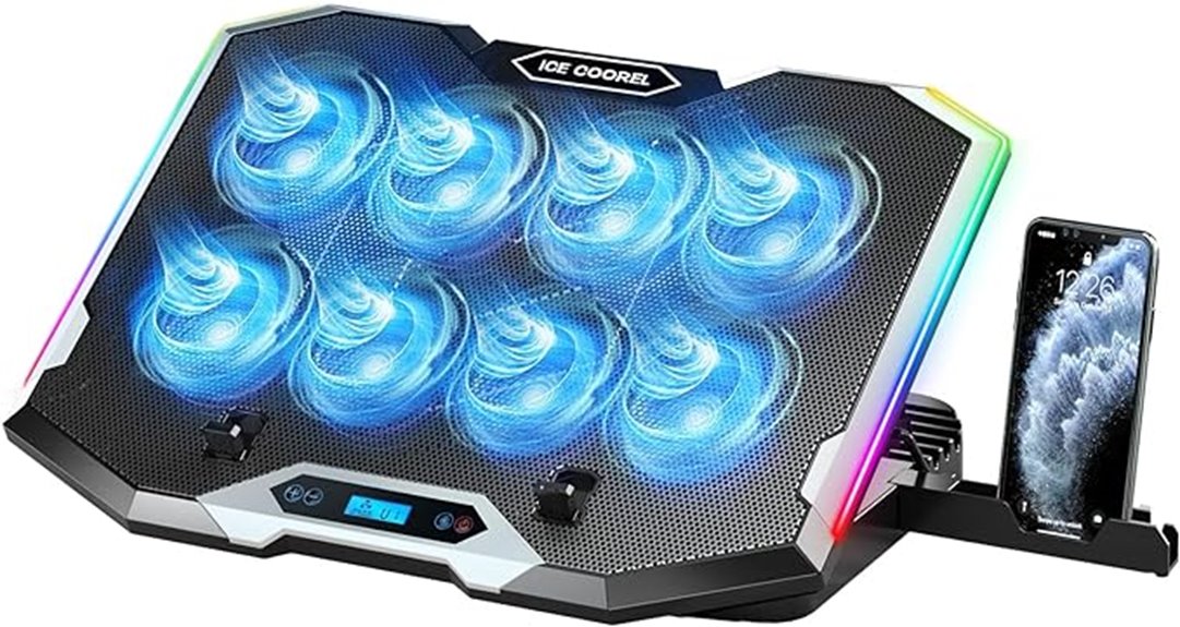 gaming laptop cooling pad