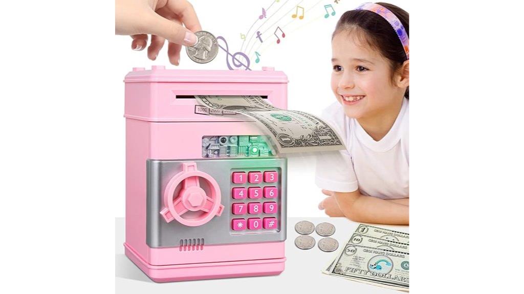 girls kids piggy bank