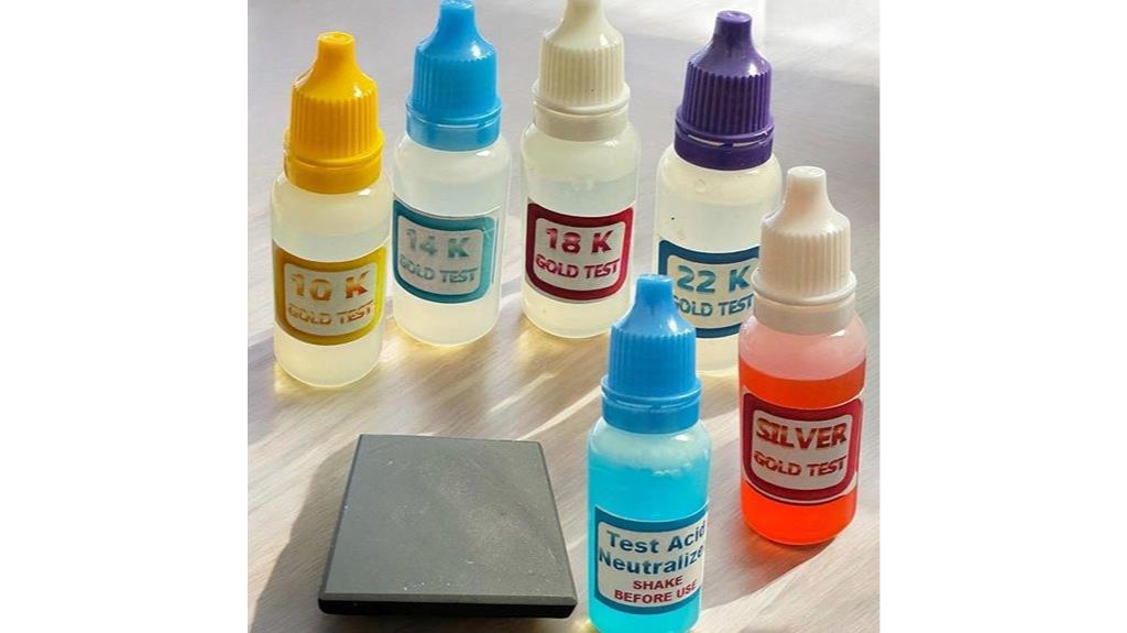 gold and silver testing kit