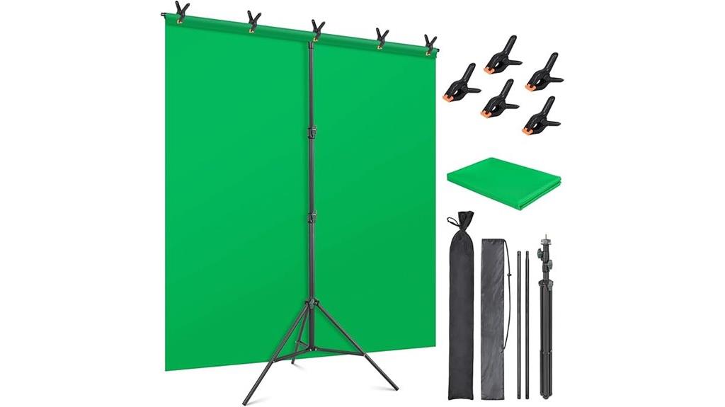 green screen photography kit