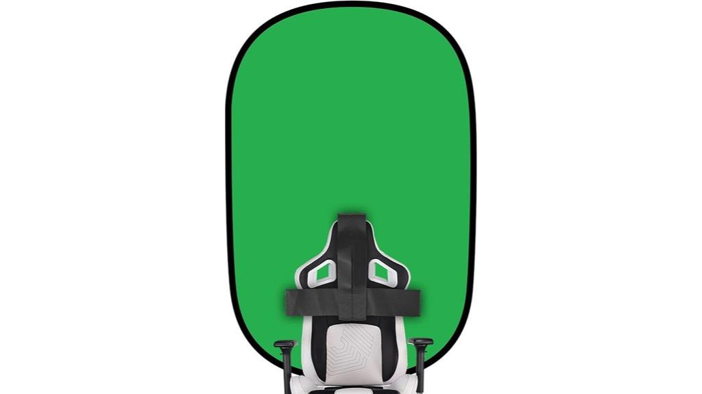 green screen with stand