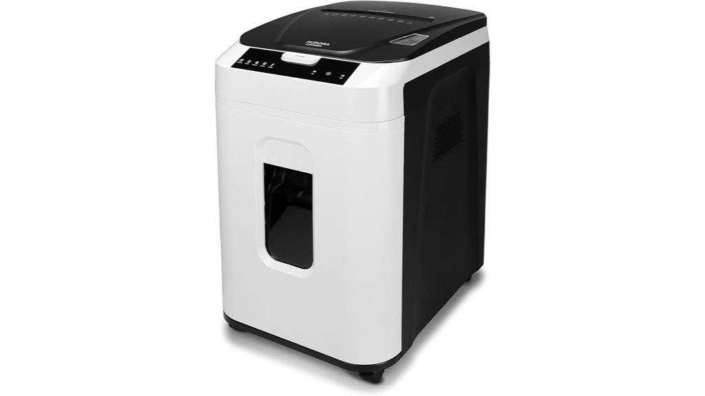 heavy duty auto feed shredder