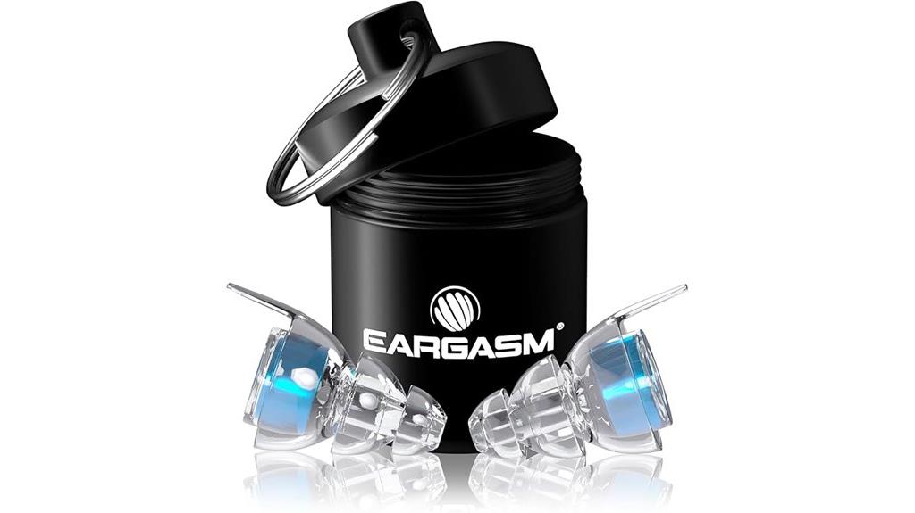 high fidelity blue earplugs