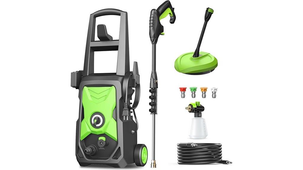 high pressure cleaning power