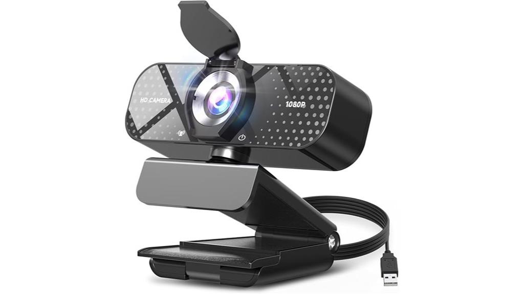 high quality noise canceling webcam