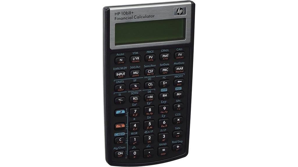 hp 10bii calculator lcd