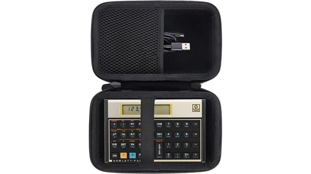 hp 12c calculator case