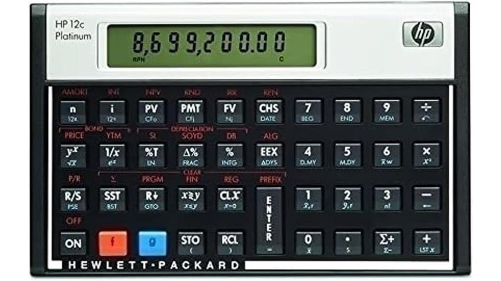 hp 12c financial calculator