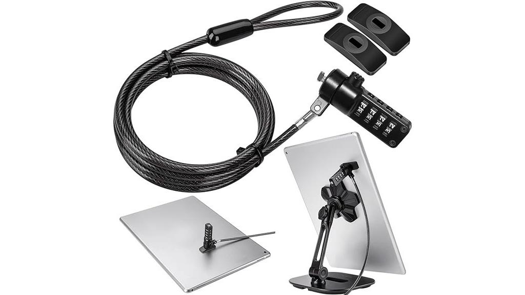 ipad lock security cable