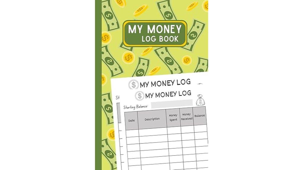 kids financial record book
