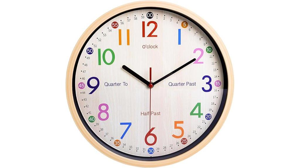 kids teaching clock