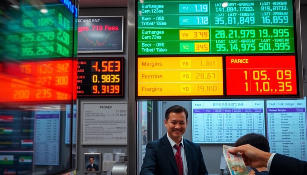 know currency exchange costs