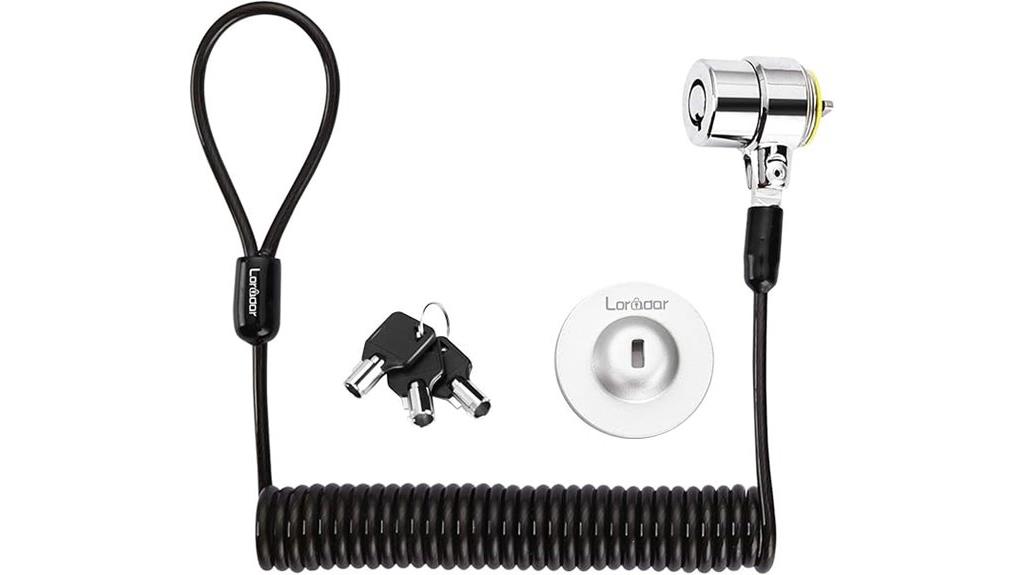 laptop security cable lock