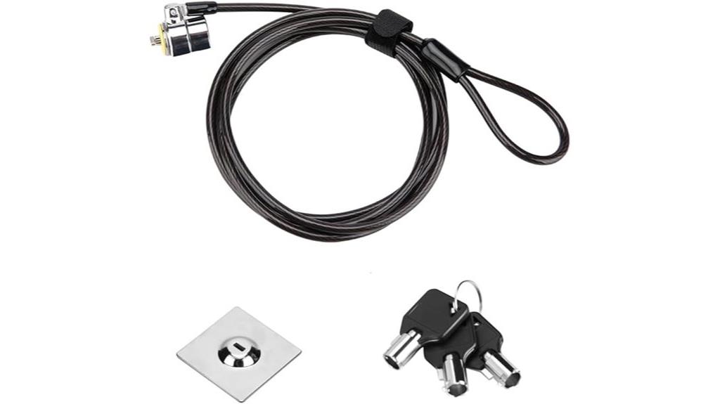 laptop security cable lock