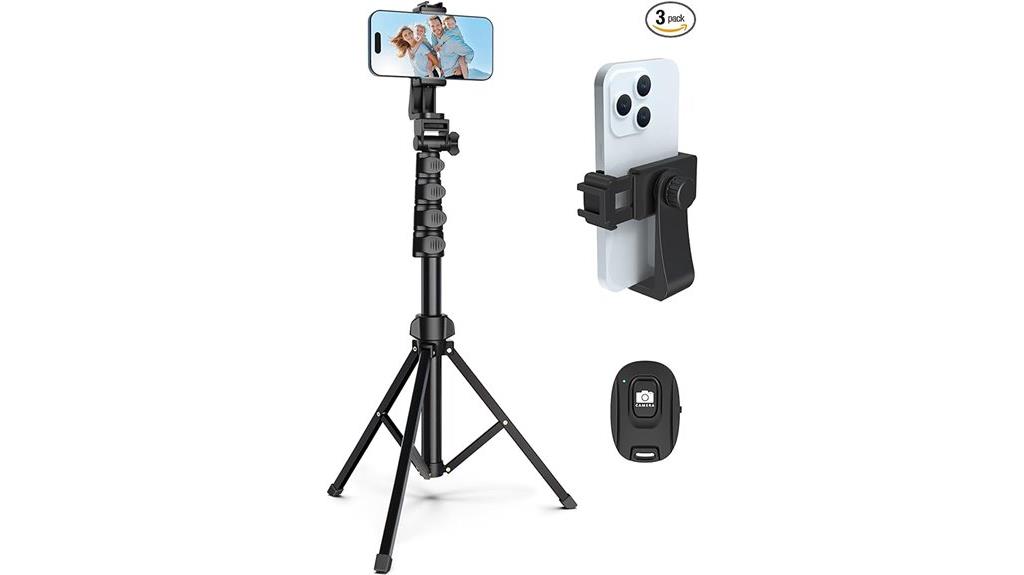 large cell phone tripod