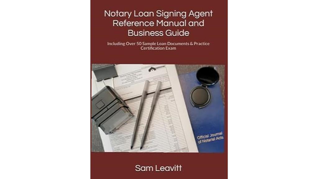 loan signing agent manual