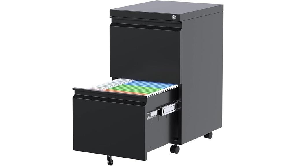 lockable metal file cabinet