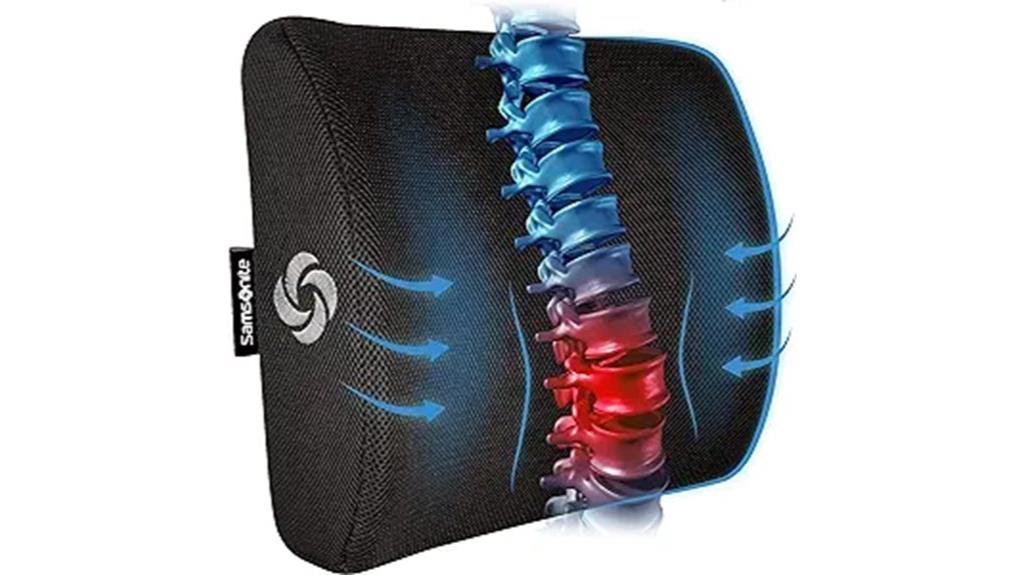 lumbar support for seating