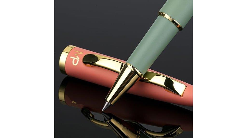 luxury black ink pen