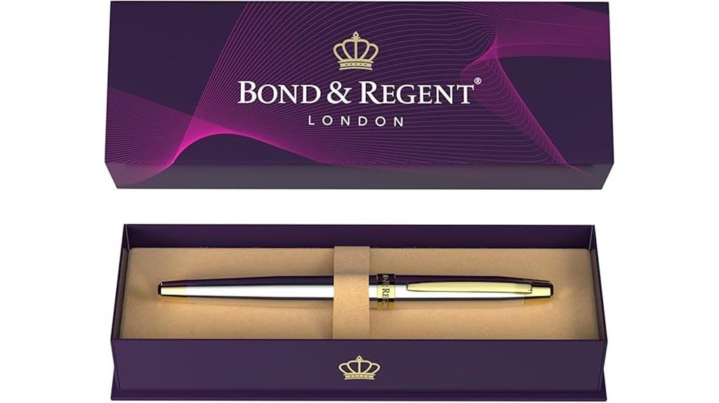 luxury silver gold pen