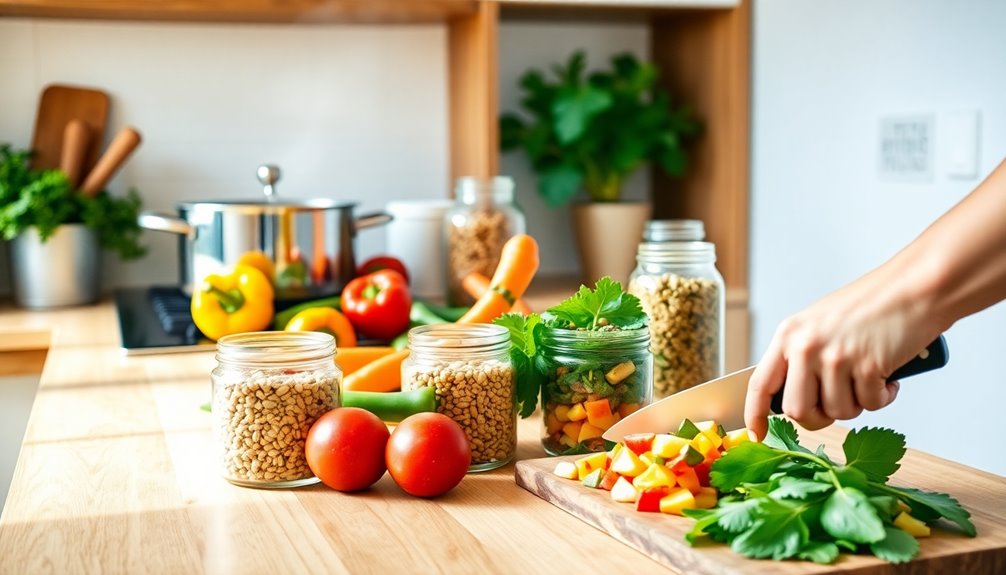 meal planning and home cooking