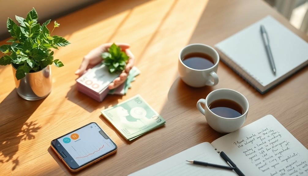 mindful spending and self care