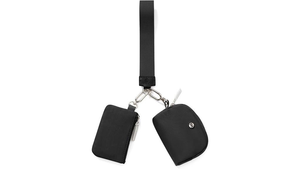 mini zip wallet for women