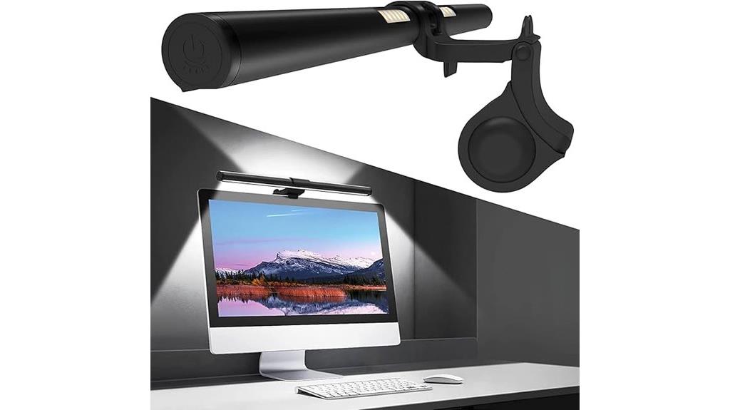 monitor light with backlight