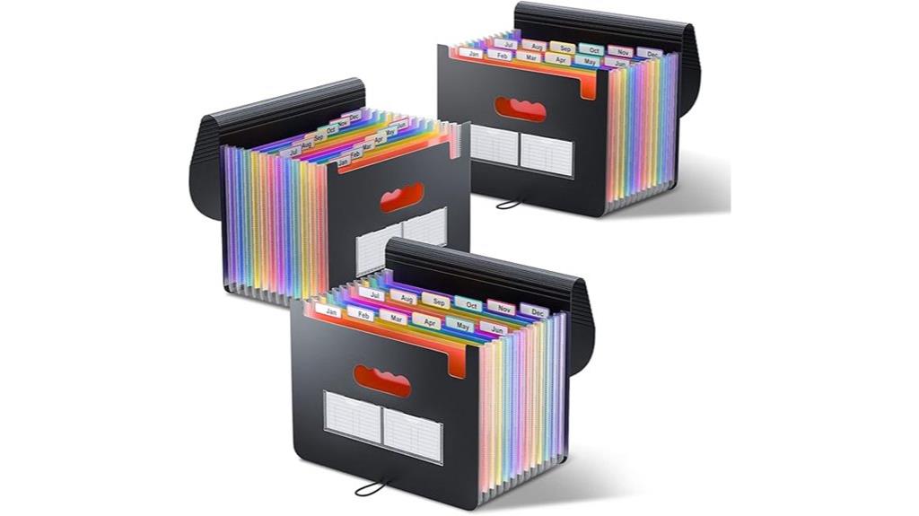 monthly bill receipt organizer
