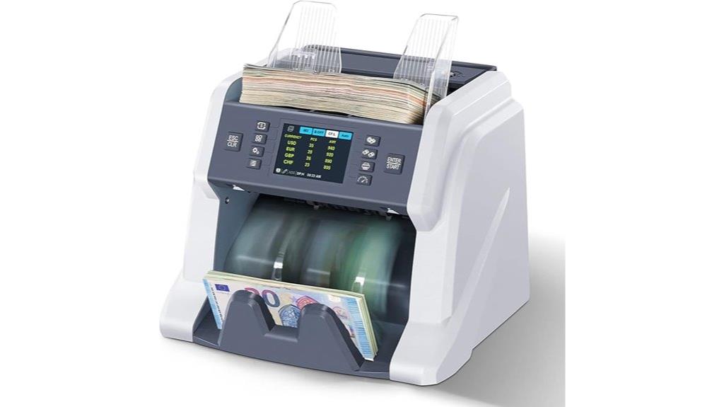 multi currency money counter