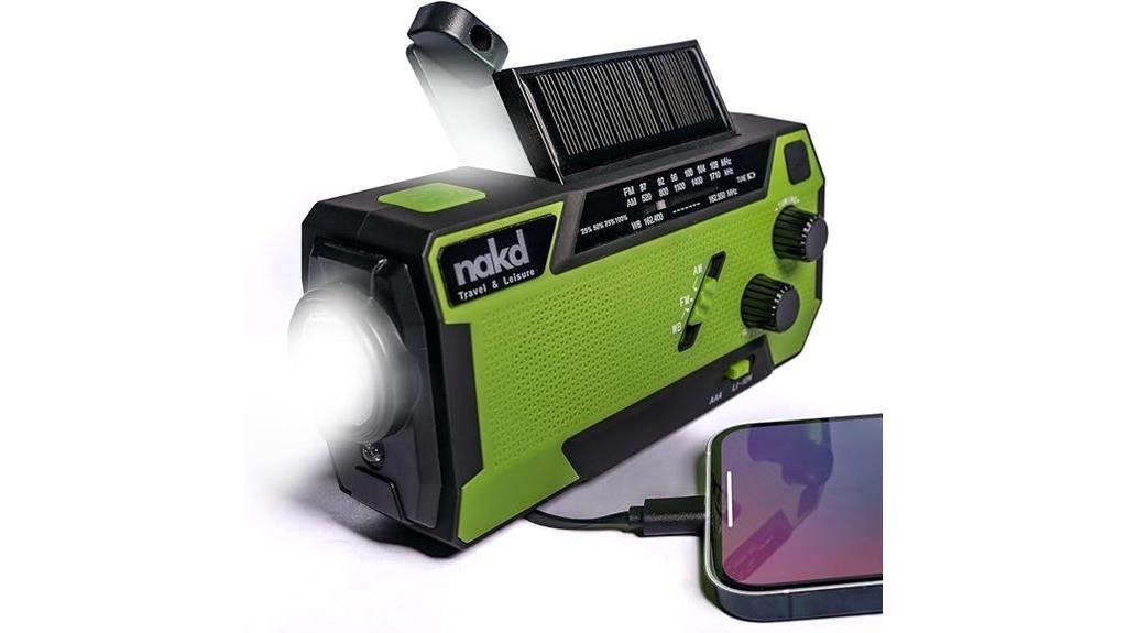 multi power emergency radio
