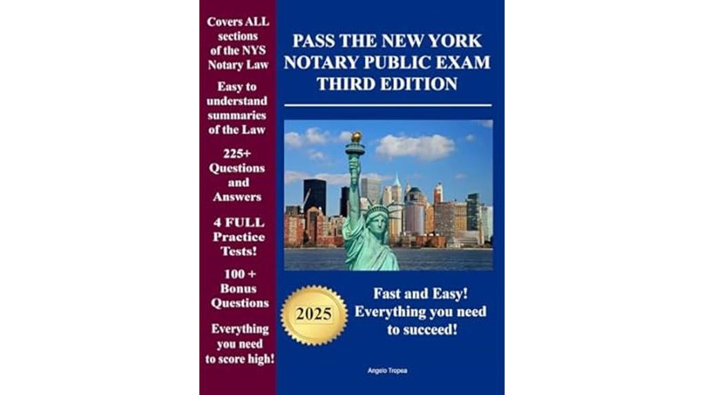 new york notary exam guide