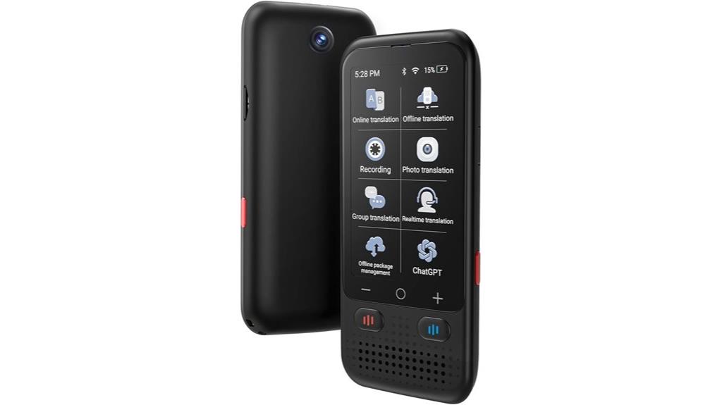 offline multilingual translation device