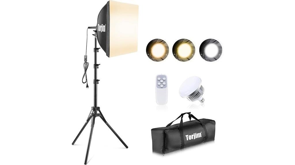 photography softbox lighting kit