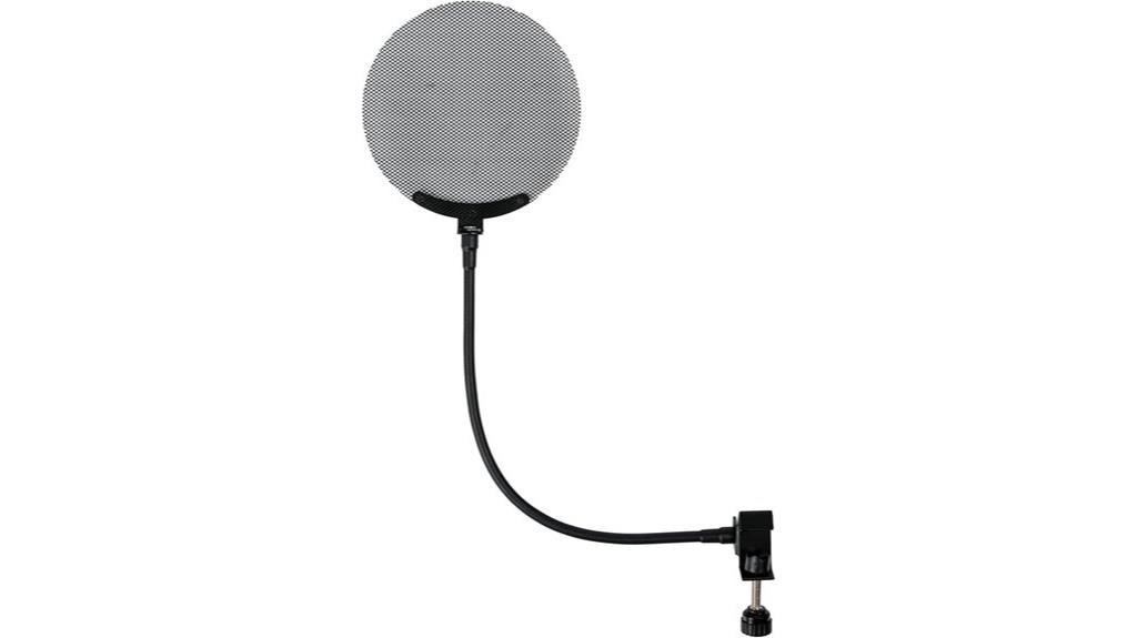 pop filter with gooseneck